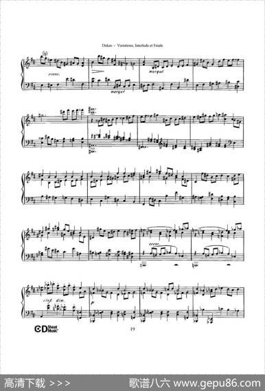Variations,Interlude&FinaleonthemedeRameau（拉摩主题变奏曲、间奏曲和终曲·第二部分）|保罗·杜卡斯