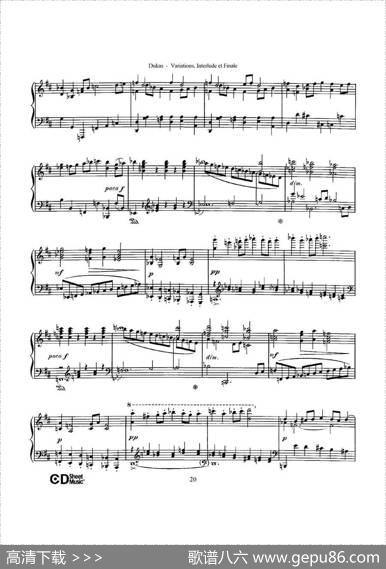 Variations,Interlude&FinaleonthemedeRameau（拉摩主题变奏曲、间奏曲和终曲·第二部分）|保罗·杜卡斯