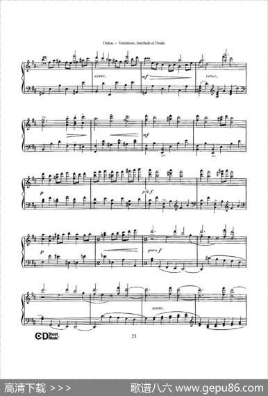 Variations,Interlude&FinaleonthemedeRameau（拉摩主题变奏曲、间奏曲和终曲·第二部分）|保罗·杜卡斯
