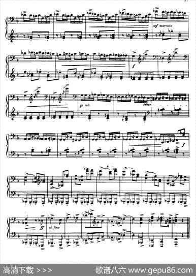 PianoSonataNo.3inFMajorOp.46（F大调第三钢琴奏鸣曲·Ⅲ）|德米特里·卡巴列夫斯基