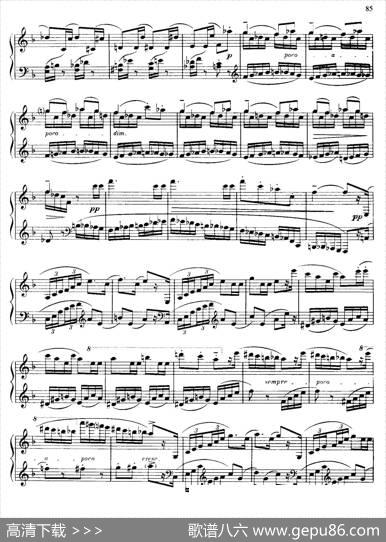 PianoSonataNo.3inFMajorOp.46（F大调第三钢琴奏鸣曲·Ⅲ）|德米特里·卡巴列夫斯基