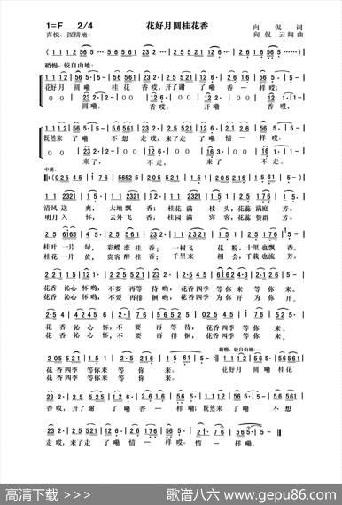 花好月圆桂花香 - 向侃|向侃李云翔