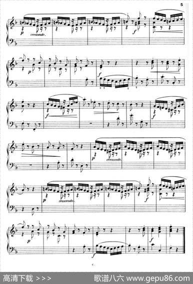 36EtudesRhythmiquesetMelodiquesOp.105（36首节奏与旋律练习曲1—5）|[德]狄奥多•柯希纳