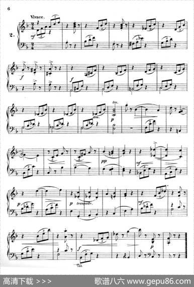 36EtudesRhythmiquesetMelodiquesOp.105（36首节奏与旋律练习曲1—5）|[德]狄奥多•柯希纳