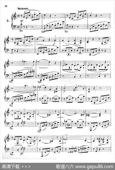 36EtudesRhythmiquesetMelodiquesOp.105（36首节奏与旋律练习曲1—5）|[德]狄奥多•柯希纳