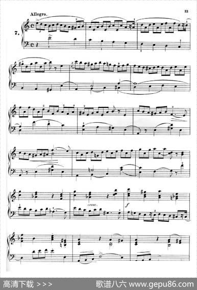 36EtudesRhythmiquesetMelodiquesOp.105（36首节奏与旋律练习曲6—10）|[德]狄奥多•柯希纳