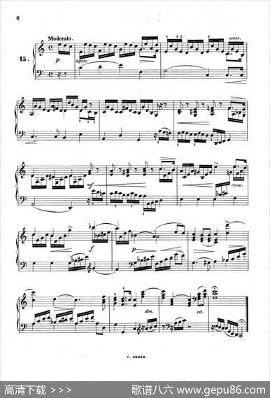 36EtudesRhythmiquesetMelodiquesOp.105（36首节奏与旋律练习曲11—15）|[德]狄奥多•柯希纳