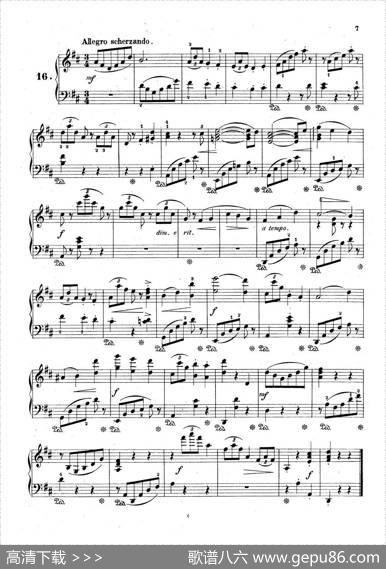 36EtudesRhythmiquesetMelodiquesOp.105（36首节奏与旋律练习曲16—20）|[德]狄奥多•柯希纳
