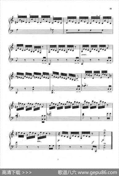36EtudesRhythmiquesetMelodiquesOp.105（36首节奏与旋律练习曲16—20）|[德]狄奥多•柯希纳