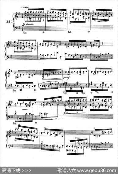 36EtudesRhythmiquesetMelodiquesOp.105（36首节奏与旋律练习曲31—36）|[德]狄奥多•柯希纳