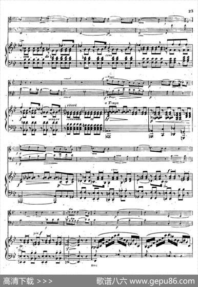 PianoTrioNo.1indMinorOp.49（d小调第一钢琴三重奏·第二乐章）|[德]巴托尔迪·门德尔松