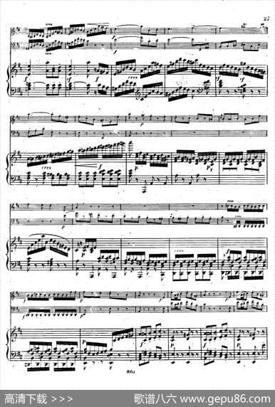 PianoTrioNo.1indMinorOp.49（d小调第一钢琴三重奏·第三乐章）|[德]巴托尔迪·门德尔松