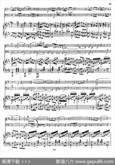 PianoTrioNo.1indMinorOp.49（d小调第一钢琴三重奏·第三乐章）|[德]巴托尔迪·门德尔松