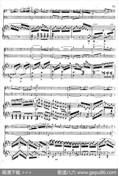 PianoTrioNo.1indMinorOp.49（d小调第一钢琴三重奏·第三乐章）|[德]巴托尔迪·门德尔松