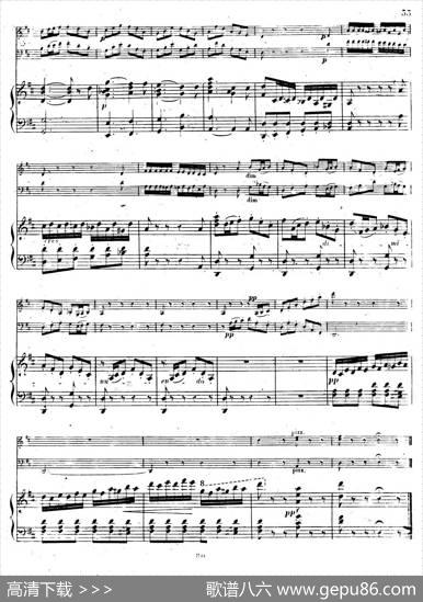 PianoTrioNo.1indMinorOp.49（d小调第一钢琴三重奏·第三乐章）|[德]巴托尔迪·门德尔松