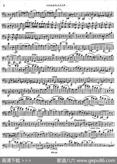 PianoTrioNo.1indMinorOp.49（d小调第一钢琴三重奏·小提琴独奏版）|[德]巴托尔迪·门德尔松