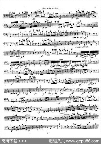 PianoTrioNo.1indMinorOp.49（d小调第一钢琴三重奏·小提琴独奏版）|[德]巴托尔迪·门德尔松