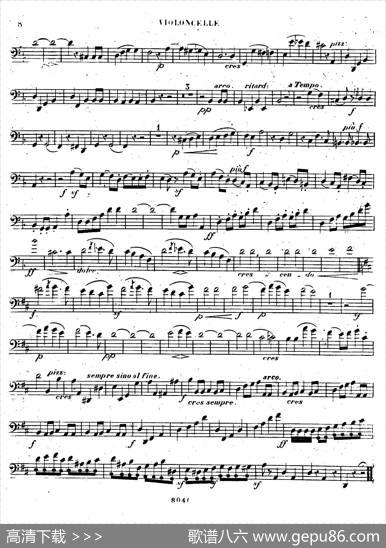 PianoTrioNo.1indMinorOp.49（d小调第一钢琴三重奏·小提琴独奏版）|[德]巴托尔迪·门德尔松