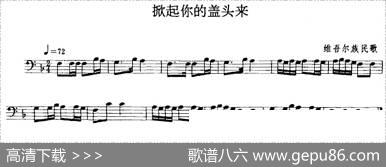 掀起你的盖头来（长号）