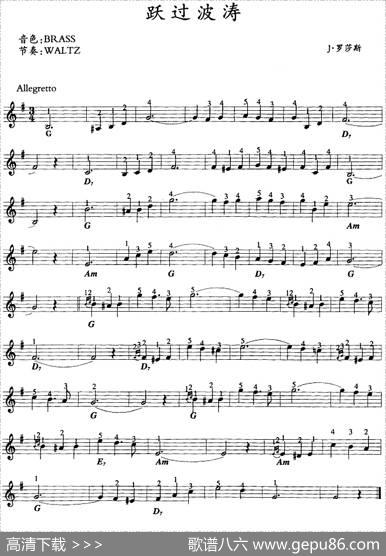 跃过波涛|J·罗莎斯
