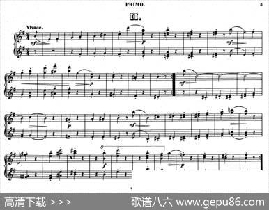 ZwolfOriginal-CompositionenfurPianofortezu4HandenOp.57（12首四手联弹小品·2）|狄奥多·柯希纳