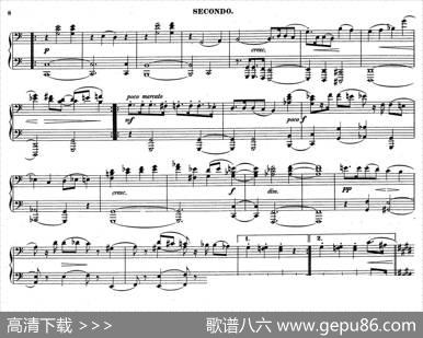 ZwolfOriginal-CompositionenfurPianofortezu4HandenOp.57（12首四手联弹小品·3）|狄奥多·柯希纳
