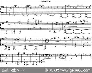 ZwolfOriginal-CompositionenfurPianofortezu4HandenOp.57（12首四手联弹小品·4）|狄奥多·柯希纳