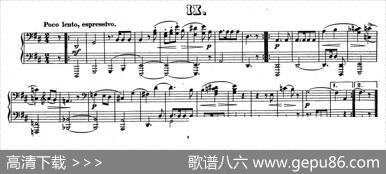 ZwolfOriginal-CompositionenfurPianofortezu4HandenOp.57（12首四手联弹小品·9）|狄奥多·柯希纳