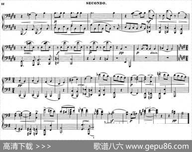 ZwolfOriginal-CompositionenfurPianofortezu4HandenOp.57（12首四手联弹小品·11）|狄奥多·柯希纳