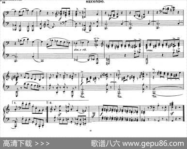 ZwolfOriginal-CompositionenfurPianofortezu4HandenOp.57（12首四手联弹小品·12）|狄奥多·柯希纳