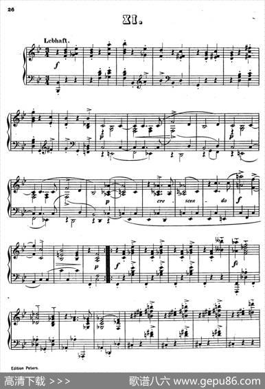 WaltzesOp.23（圆舞曲集·11、降B大调）|狄奥多·柯希纳