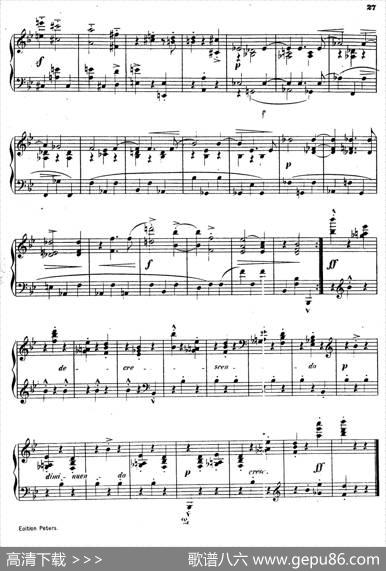 WaltzesOp.23（圆舞曲集·11、降B大调）|狄奥多·柯希纳