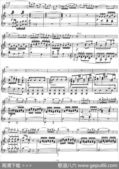C大调回旋曲（小提琴+钢琴伴奏）|[奥]莫扎特曲米夏埃尔·托佩尔钢琴改编