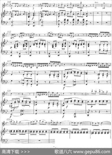 降B大调回旋曲（小提琴+钢琴伴奏）|[奥]莫扎特曲米夏埃尔·托佩尔钢琴改编