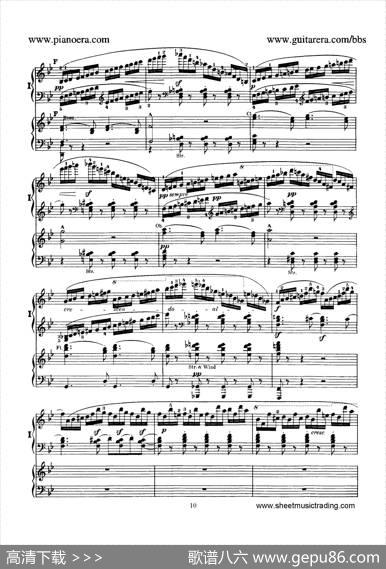 PianoConcertoNo.1ingMinorOp.25（g小调第一钢琴协奏曲·双钢琴）|门德尔松