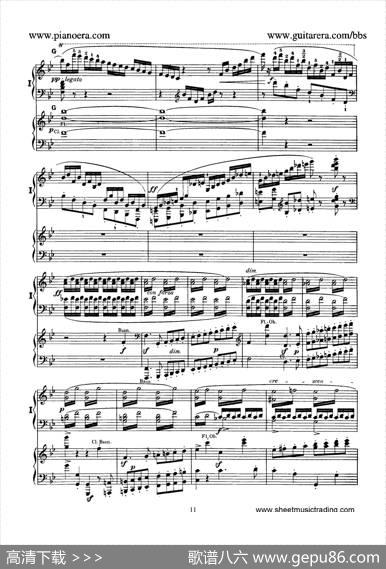 PianoConcertoNo.1ingMinorOp.25（g小调第一钢琴协奏曲·双钢琴）|门德尔松