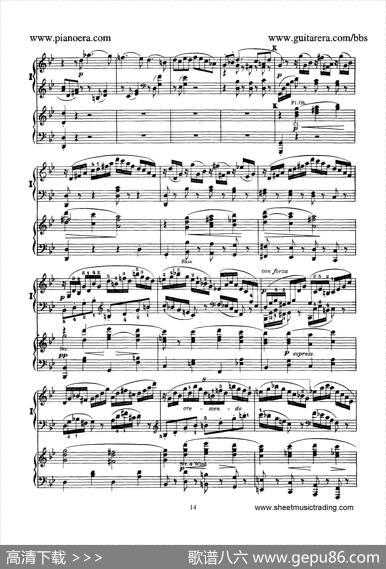 PianoConcertoNo.1ingMinorOp.25（g小调第一钢琴协奏曲·双钢琴）|门德尔松