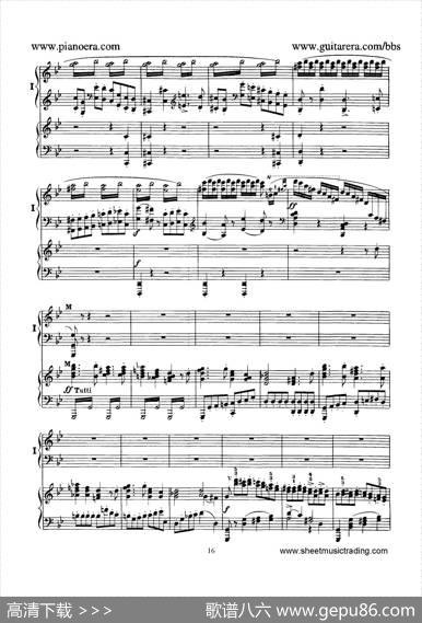 PianoConcertoNo.1ingMinorOp.25（g小调第一钢琴协奏曲·双钢琴）|门德尔松