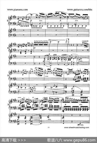 PianoConcertoNo.1ingMinorOp.25（g小调第一钢琴协奏曲·双钢琴）|门德尔松