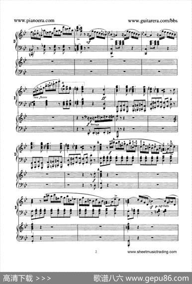 PianoConcertoNo.1ingMinorOp.25（g小调第一钢琴协奏曲·双钢琴）|门德尔松