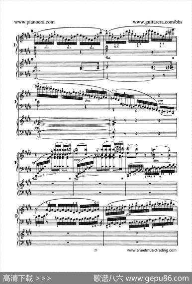 PianoConcertoNo.1ingMinorOp.25（g小调第一钢琴协奏曲·双钢琴）|门德尔松