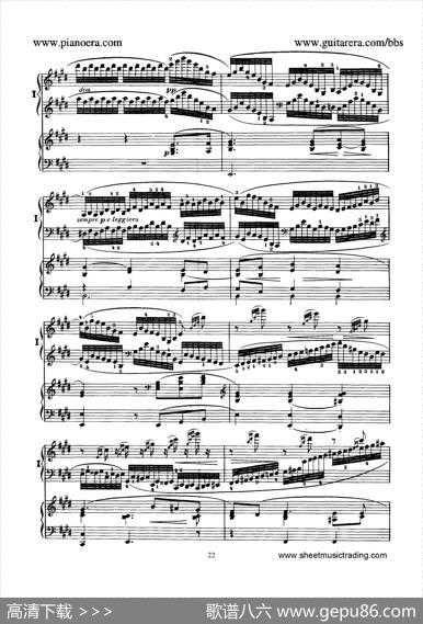 PianoConcertoNo.1ingMinorOp.25（g小调第一钢琴协奏曲·双钢琴）|门德尔松