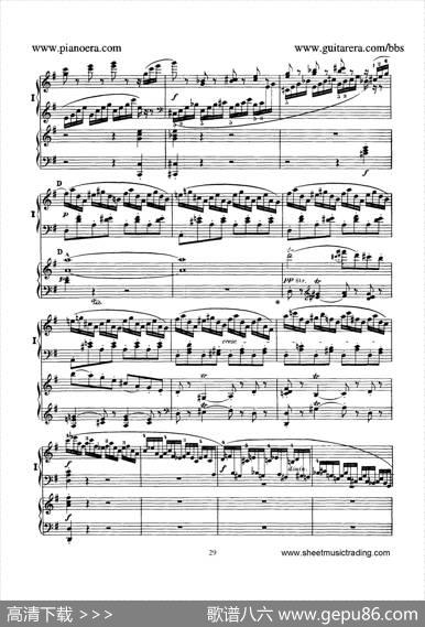 PianoConcertoNo.1ingMinorOp.25（g小调第一钢琴协奏曲·双钢琴）|门德尔松