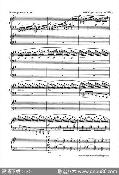 PianoConcertoNo.1ingMinorOp.25（g小调第一钢琴协奏曲·双钢琴）|门德尔松