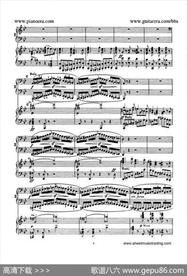 PianoConcertoNo.1ingMinorOp.25（g小调第一钢琴协奏曲·双钢琴）|门德尔松