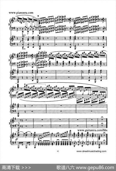 PianoConcertoNo.1ingMinorOp.25（g小调第一钢琴协奏曲·双钢琴）|门德尔松