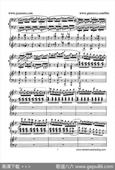PianoConcertoNo.1ingMinorOp.25（g小调第一钢琴协奏曲·双钢琴）|门德尔松