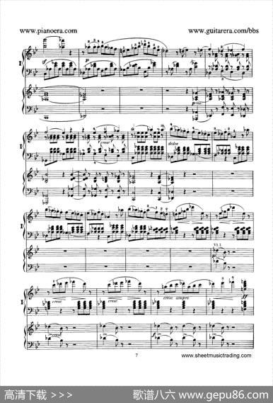 PianoConcertoNo.1ingMinorOp.25（g小调第一钢琴协奏曲·双钢琴）|门德尔松