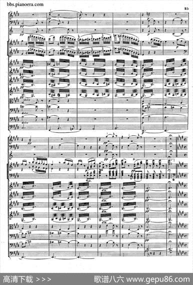 PianoConcertoNo.1ingMinorOp.25（g小调第一钢琴协奏曲·总谱）|门德尔松