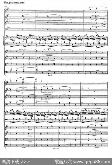 PianoConcertoNo.1ingMinorOp.25（g小调第一钢琴协奏曲·总谱）|门德尔松